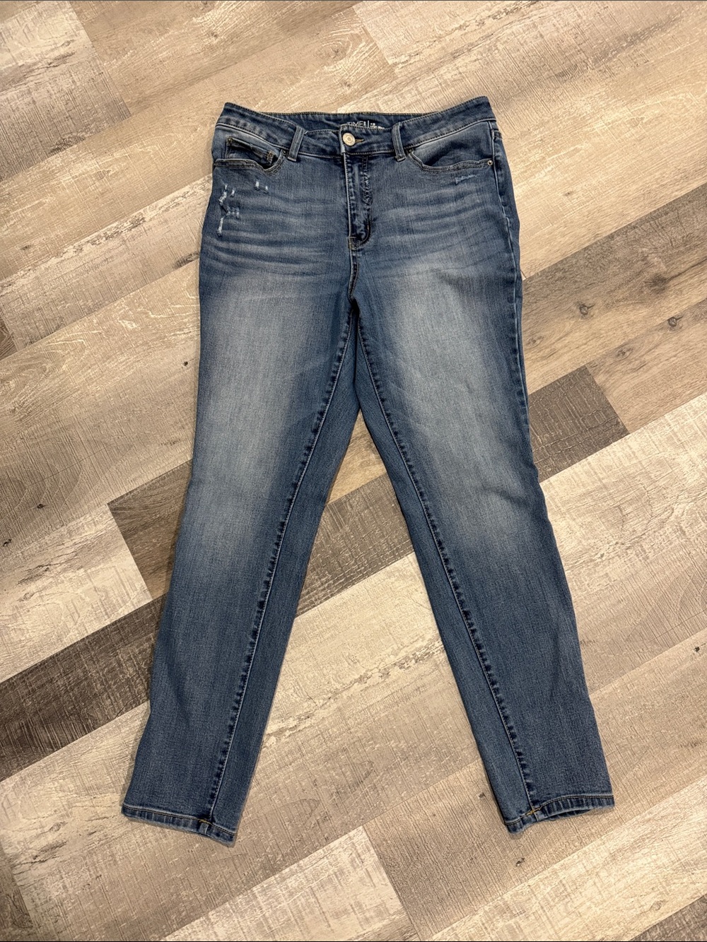 Vintage Time and Tru Skinny Jeans - Faded Blue Wash